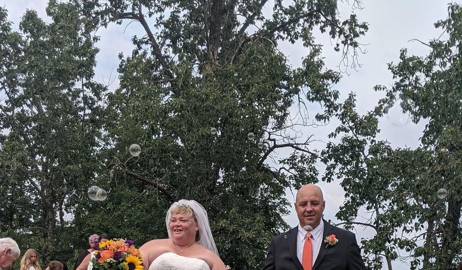 Kameron  and Hali's wedding in Candle Lake, Saskatchewan