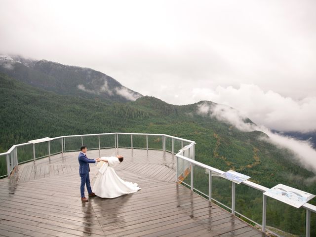 Frances Verzosa and Christian Wong&apos;s wedding in Squamish, British Columbia 39
