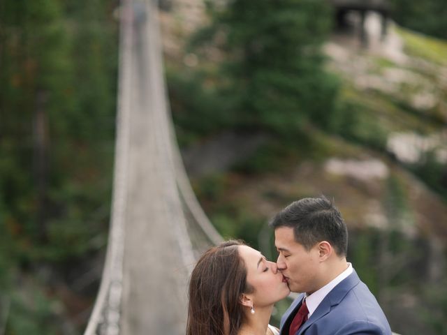 Frances Verzosa and Christian Wong&apos;s wedding in Squamish, British Columbia 44
