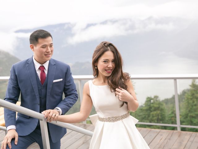 Frances Verzosa and Christian Wong&apos;s wedding in Squamish, British Columbia 56