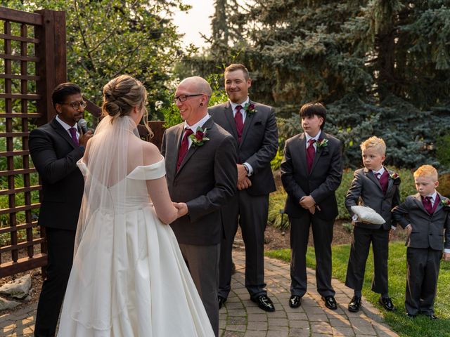 Candi and Kyle&apos;s wedding in Calgary, Alberta 14