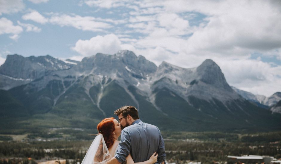 Graham and Sydne's wedding in Canmore, Alberta
