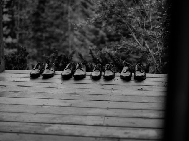 Derrick and Chelsea's wedding in Golden, British Columbia 6