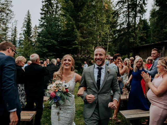 Derrick and Chelsea's wedding in Golden, British Columbia 17