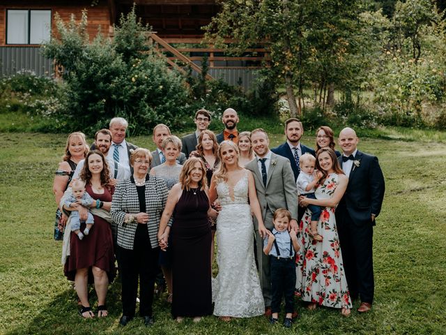 Derrick and Chelsea's wedding in Golden, British Columbia 20