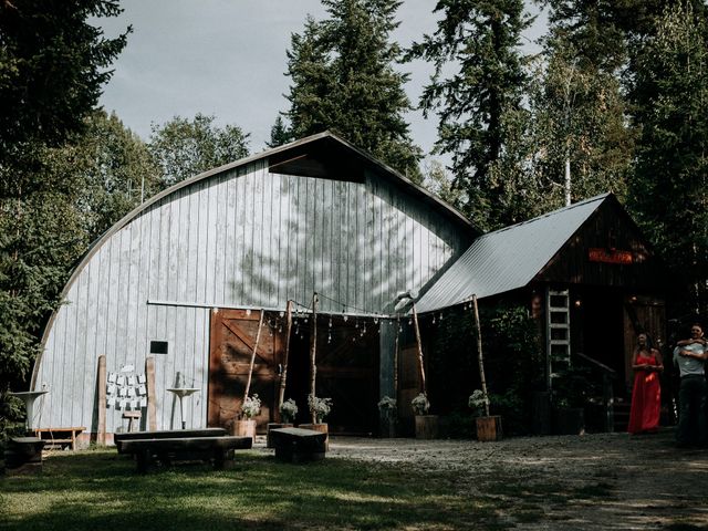 Derrick and Chelsea's wedding in Golden, British Columbia 27