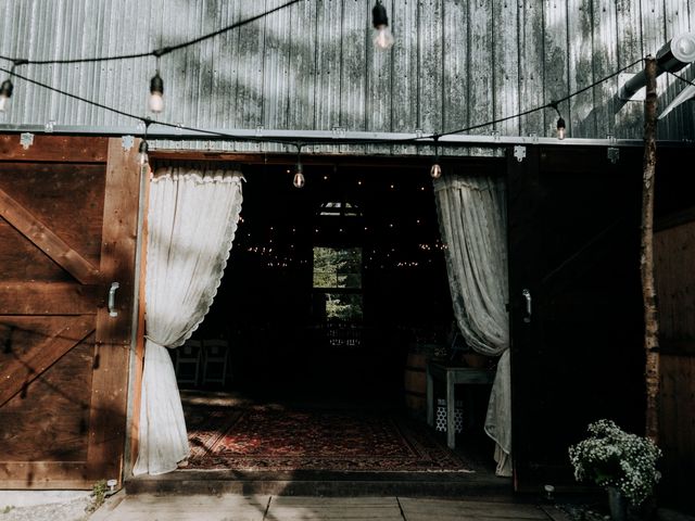 Derrick and Chelsea's wedding in Golden, British Columbia 30