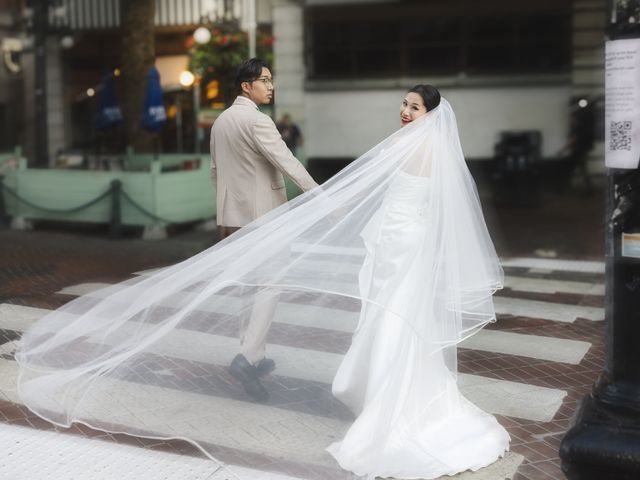 Brian and Zixin's wedding in Vancouver, British Columbia 11