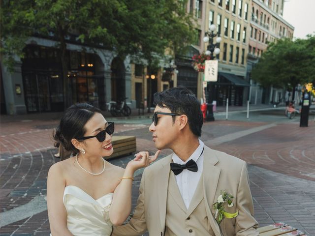 Brian and Zixin's wedding in Vancouver, British Columbia 18