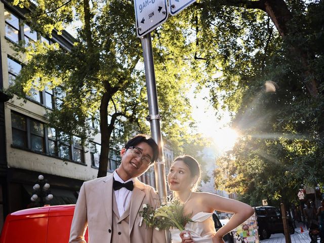 Brian and Zixin's wedding in Vancouver, British Columbia 30