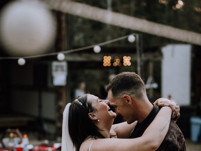 bradon and Jacey's wedding in Debolt, Alberta 5