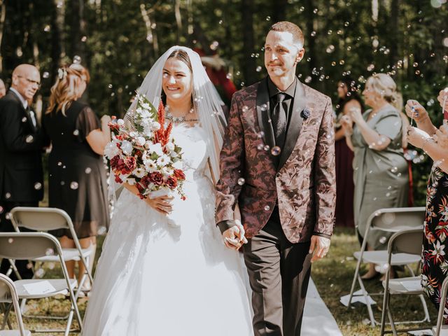 bradon and Jacey's wedding in Debolt, Alberta 1
