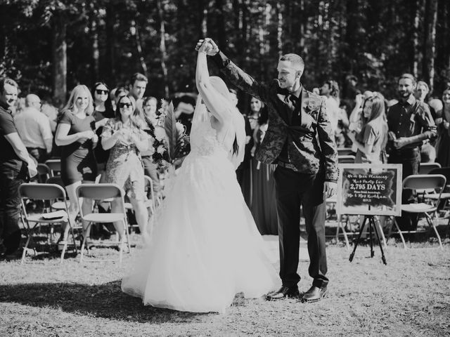 bradon and Jacey's wedding in Debolt, Alberta 2