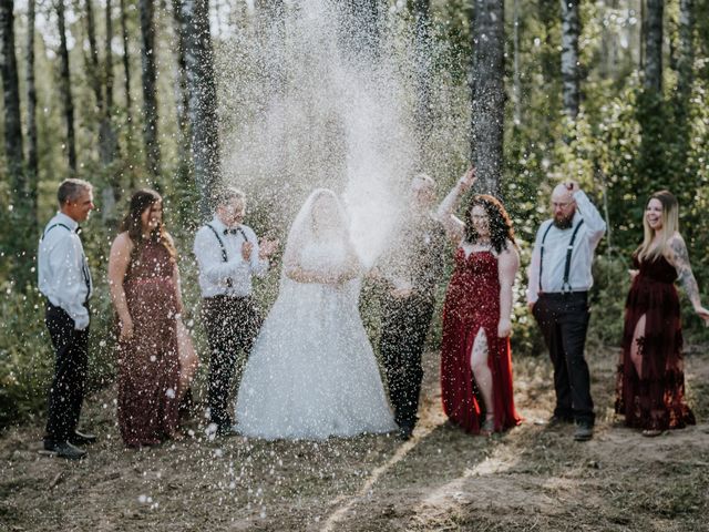 bradon and Jacey's wedding in Debolt, Alberta 6