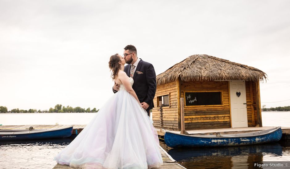 Nicolas and Hélène's wedding in Sabrevois, Quebec