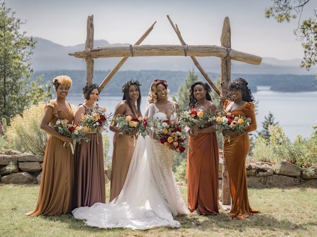 Jan and Kanika&apos;s wedding in Galiano, British Columbia 24