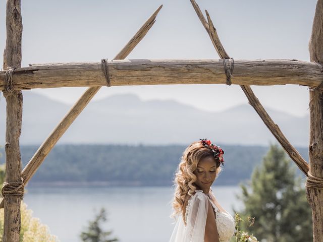 Jan and Kanika&apos;s wedding in Galiano, British Columbia 33