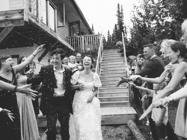 Nic and Marguerite&apos;s wedding in Whitehorse, Yukon Territory 15