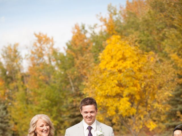 Tyler and Carissa&apos;s wedding in Jarvis Bay, Alberta 26
