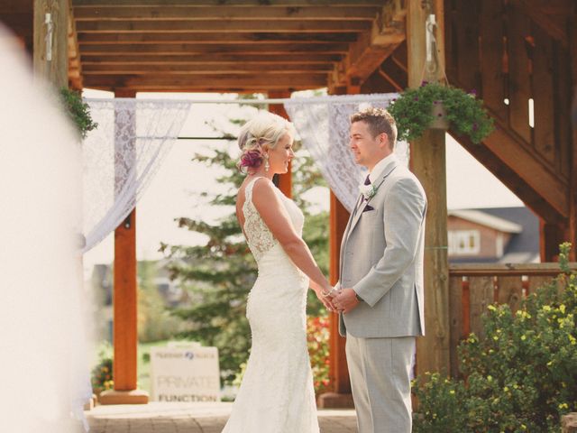 Tyler and Carissa&apos;s wedding in Jarvis Bay, Alberta 38