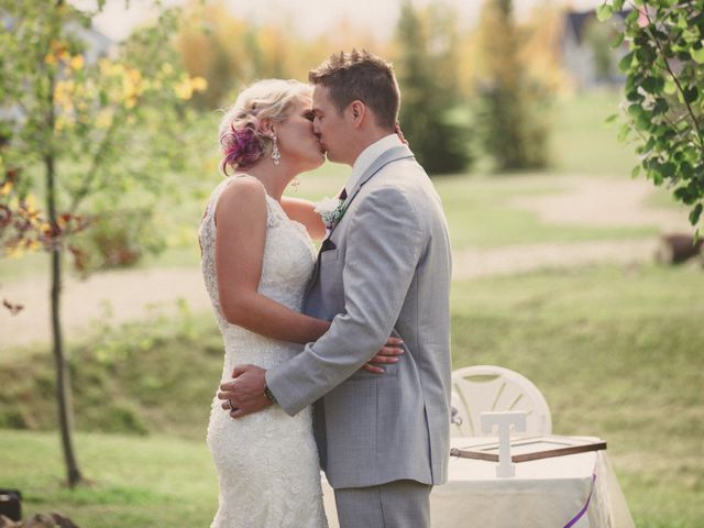 Tyler and Carissa&apos;s wedding in Jarvis Bay, Alberta 40