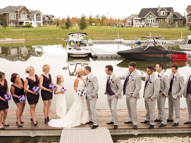 Tyler and Carissa&apos;s wedding in Jarvis Bay, Alberta 44