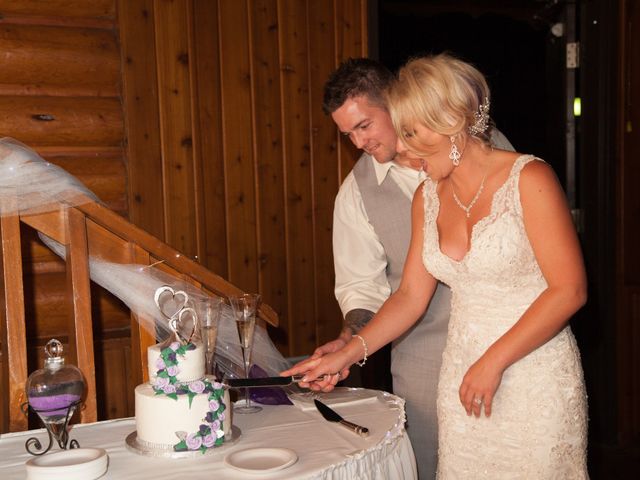 Tyler and Carissa&apos;s wedding in Jarvis Bay, Alberta 73