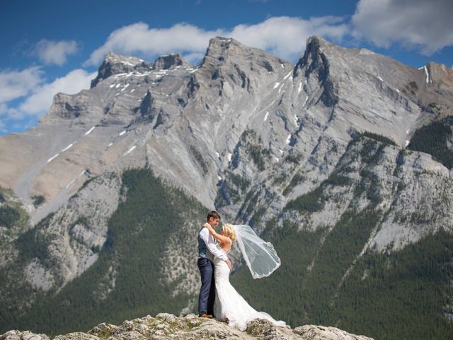 Jason and Shannon&apos;s wedding in Banff, Alberta 1