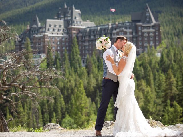 Jason and Shannon&apos;s wedding in Banff, Alberta 26