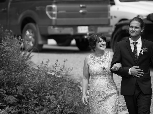 Justin and Mackenzie's wedding in Golden, British Columbia 30