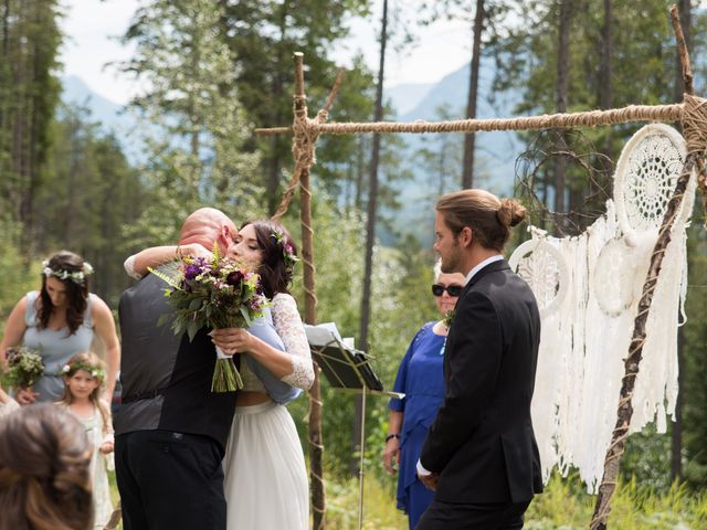 Justin and Mackenzie&apos;s wedding in Golden, British Columbia 35