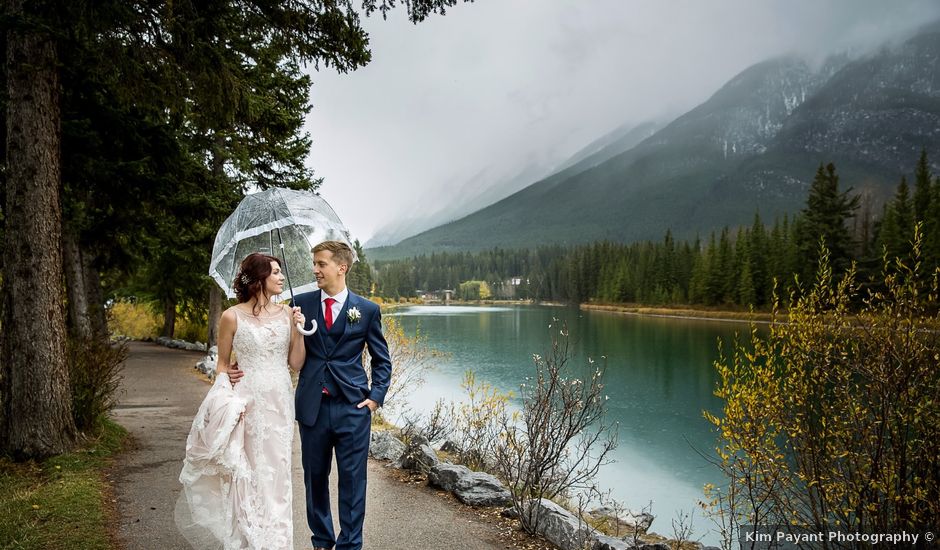 Andy and Alicia's wedding in Banff, Alberta