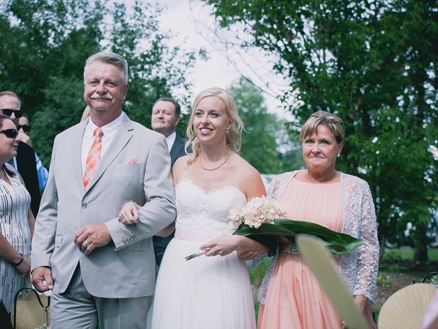 Sean and Emily&apos;s wedding in Walters Falls, Ontario 26