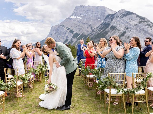 Caleb and Steph&apos;s wedding in Banff, Alberta 1