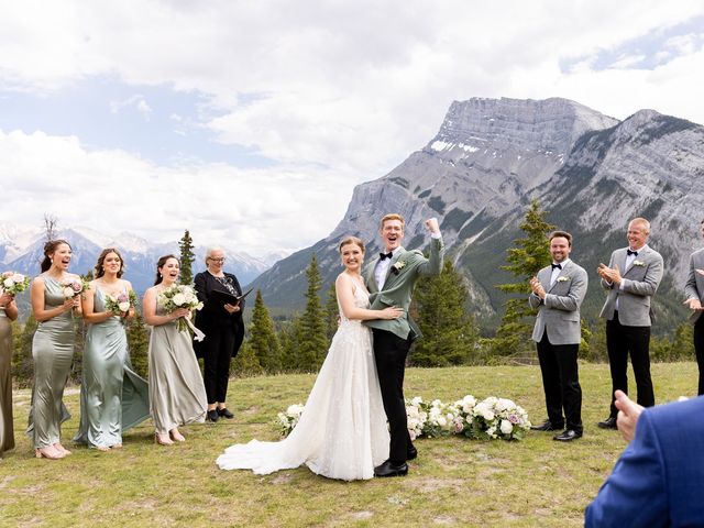 Caleb and Steph&apos;s wedding in Banff, Alberta 2