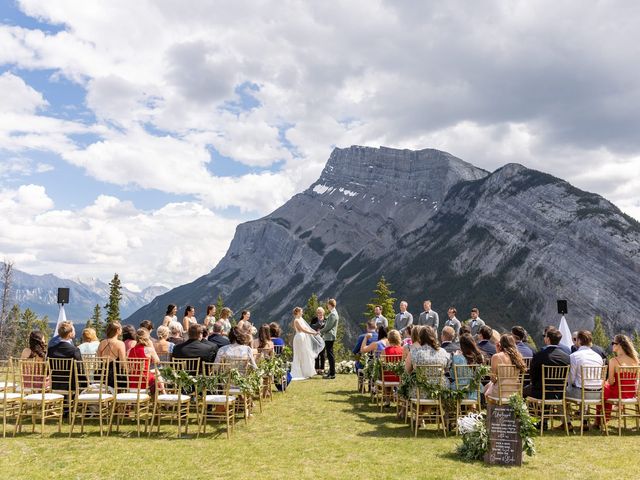 Caleb and Steph&apos;s wedding in Banff, Alberta 3