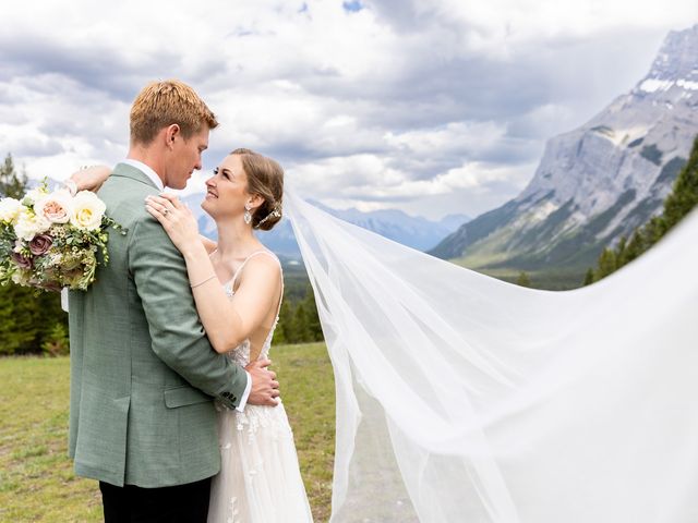 Caleb and Steph&apos;s wedding in Banff, Alberta 5