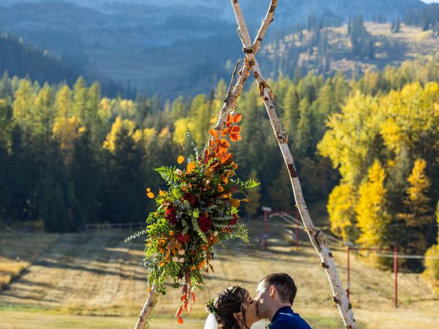 Nico and Meaghan&apos;s wedding in Fernie, British Columbia 11