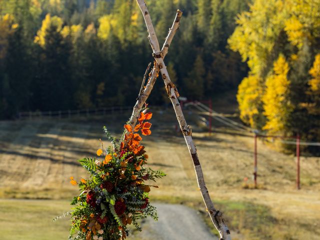 Nico and Meaghan&apos;s wedding in Fernie, British Columbia 12