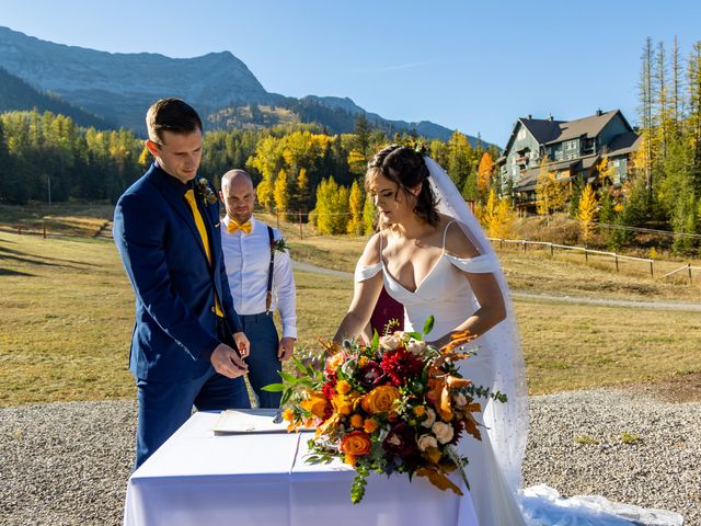 Nico and Meaghan&apos;s wedding in Fernie, British Columbia 28