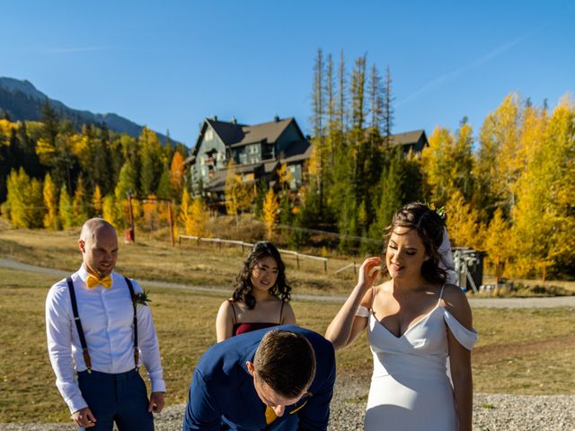 Nico and Meaghan&apos;s wedding in Fernie, British Columbia 30
