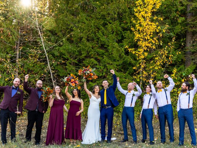 Nico and Meaghan&apos;s wedding in Fernie, British Columbia 31