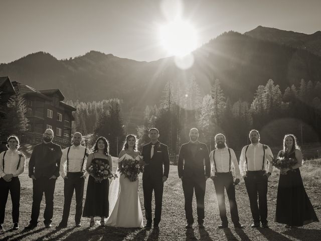 Nico and Meaghan&apos;s wedding in Fernie, British Columbia 32
