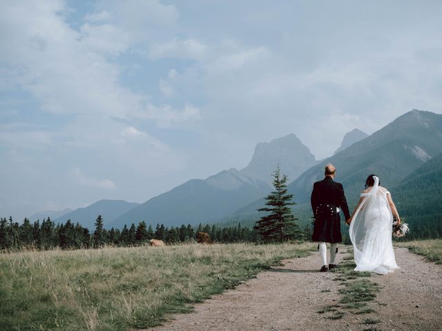 Randy and Alma&apos;s wedding in Canmore, Alberta 15