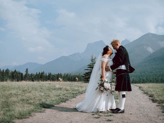 Randy and Alma&apos;s wedding in Canmore, Alberta 16