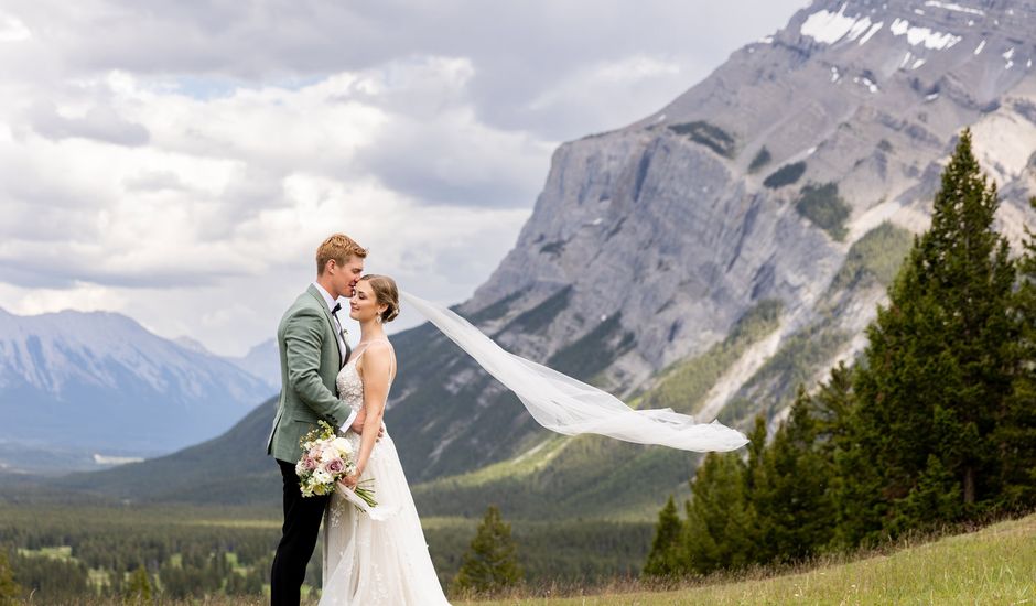 Caleb and Steph's wedding in Banff, Alberta