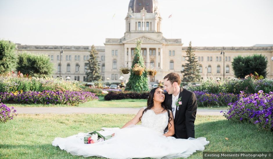 Karen and Wayne's wedding in Regina, Saskatchewan