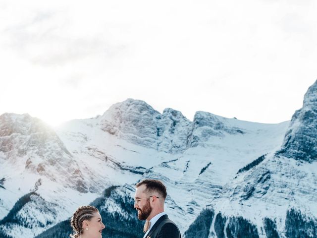 Tony and Karleen&apos;s wedding in Canmore, Alberta 11