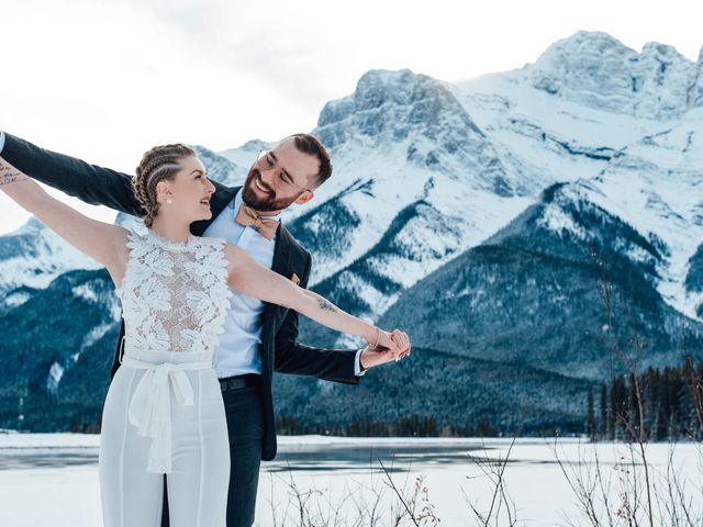 Tony and Karleen&apos;s wedding in Canmore, Alberta 13