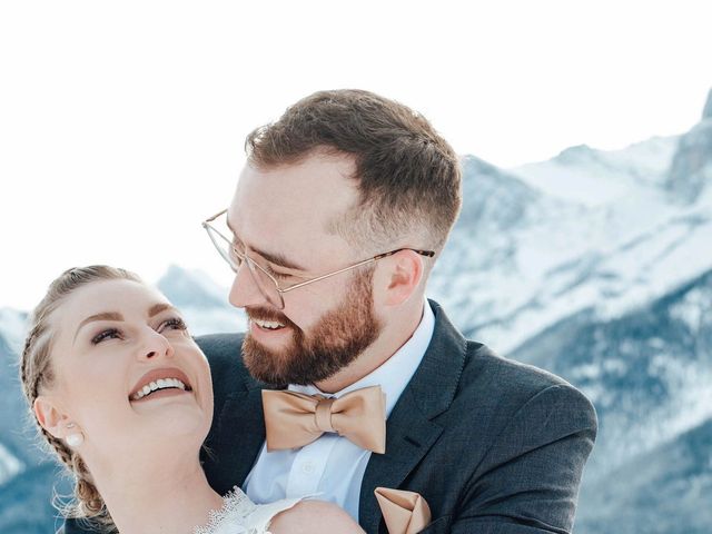 Tony and Karleen&apos;s wedding in Canmore, Alberta 14